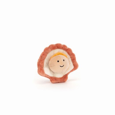 Jellycat Sensational Seafood Scallop USA | 87320CLJT